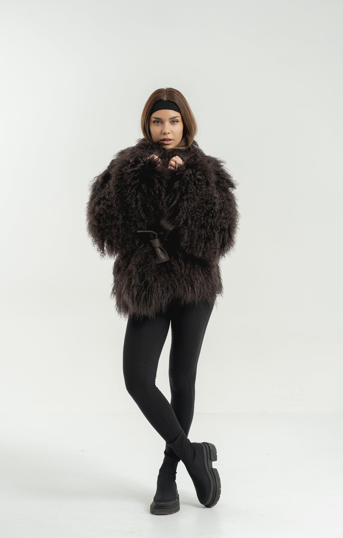 Miel tibetan (Mongolian/Tibetan Lamb) - Dark Brown