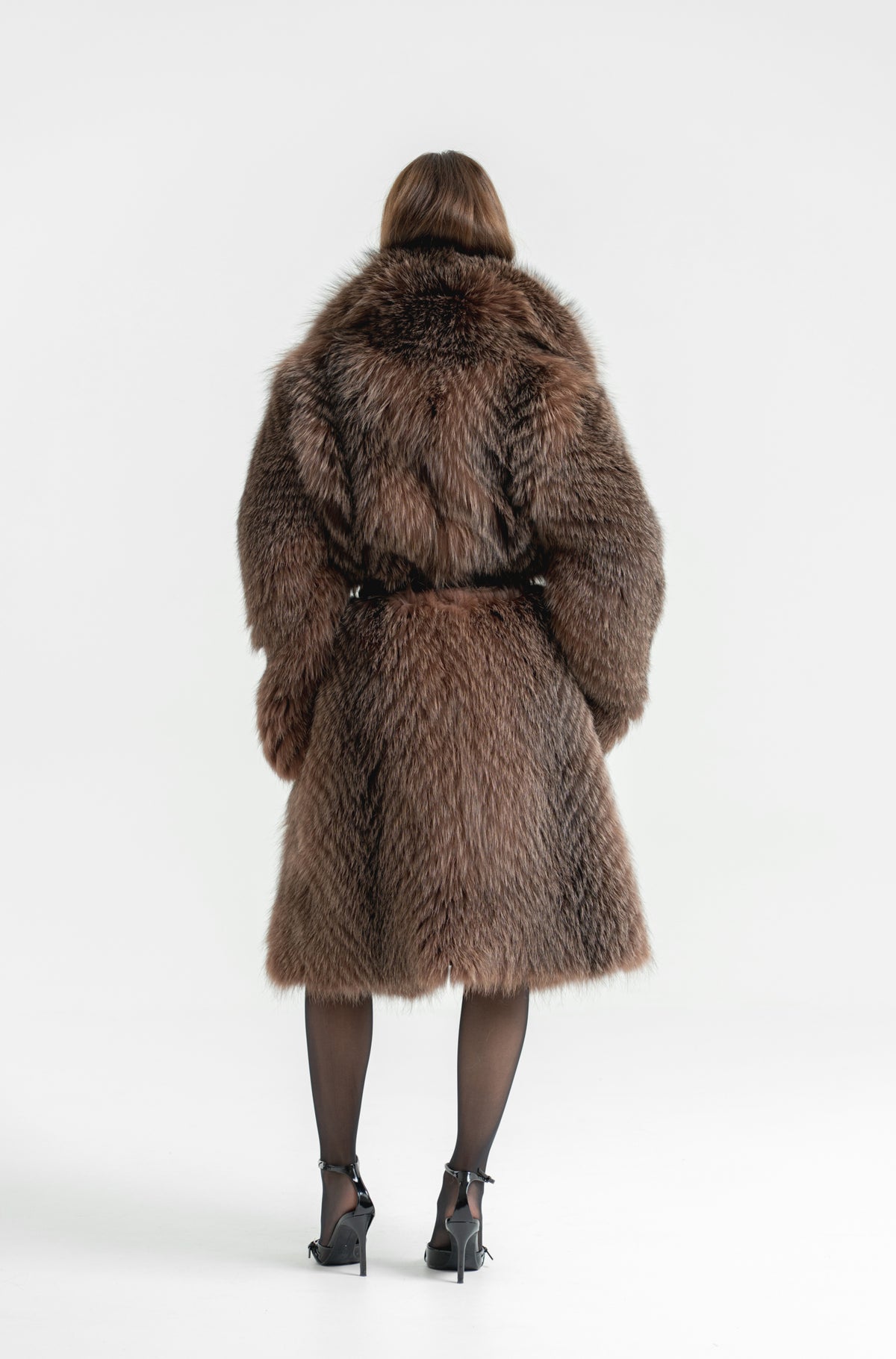 Blana din vulpe Brown Frost